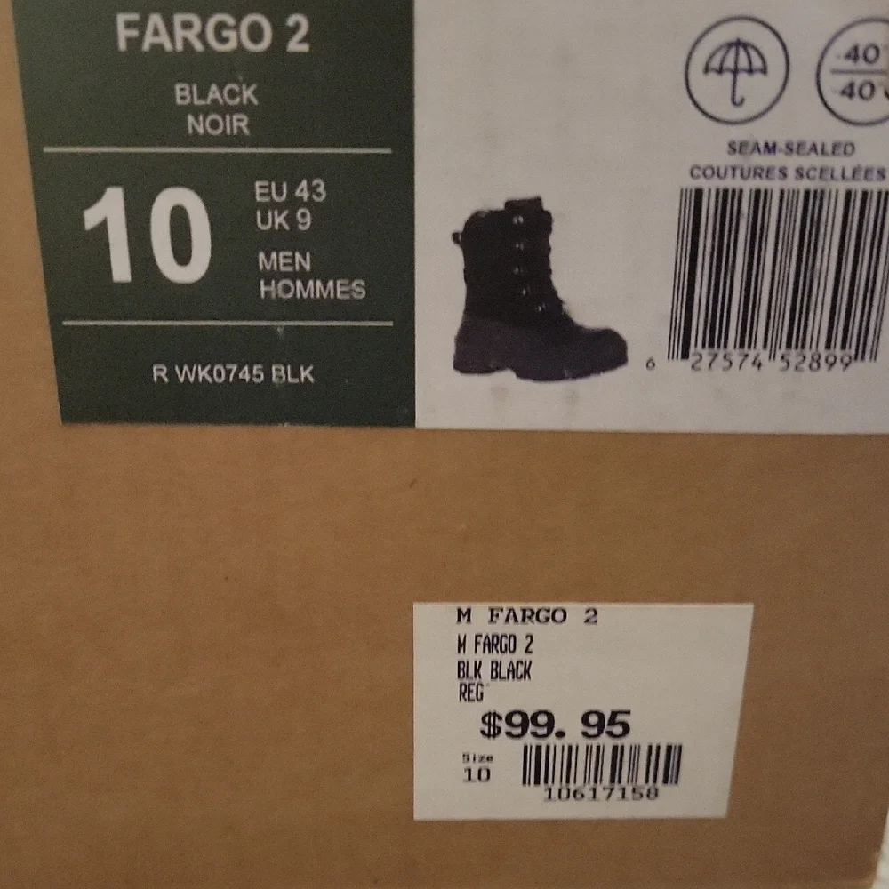 Kamik Black Insulated Boots